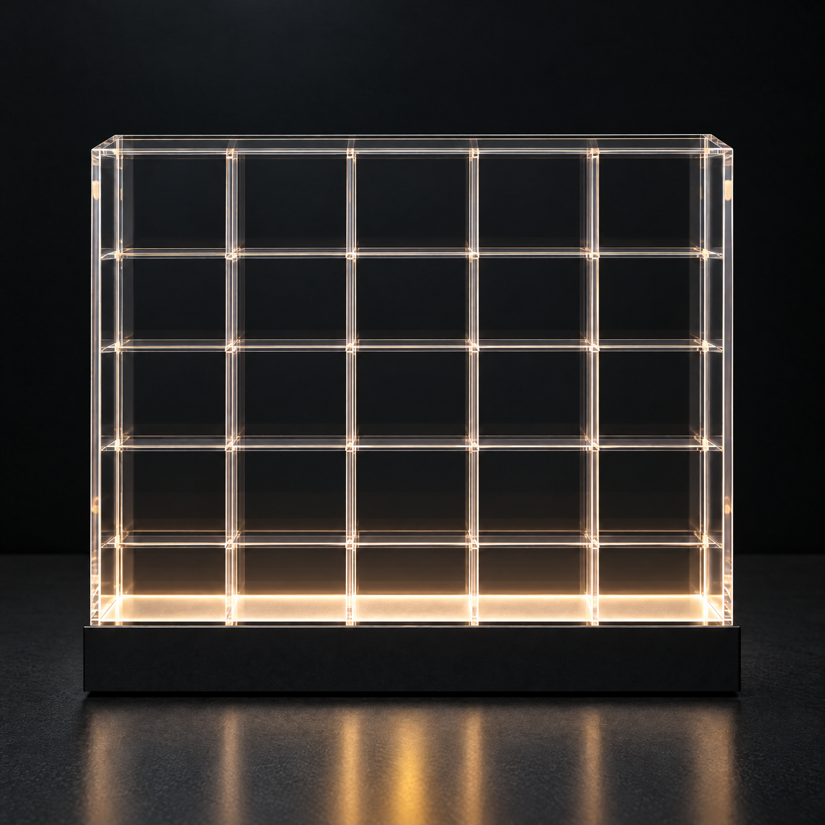 Vitrine LED Collector 25 emplacements